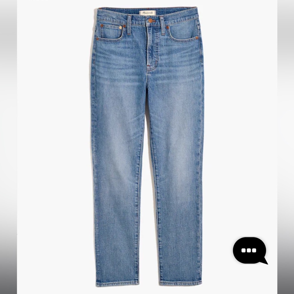 Madewell The Perfect Vintage Crop Jean in Clymer Wash